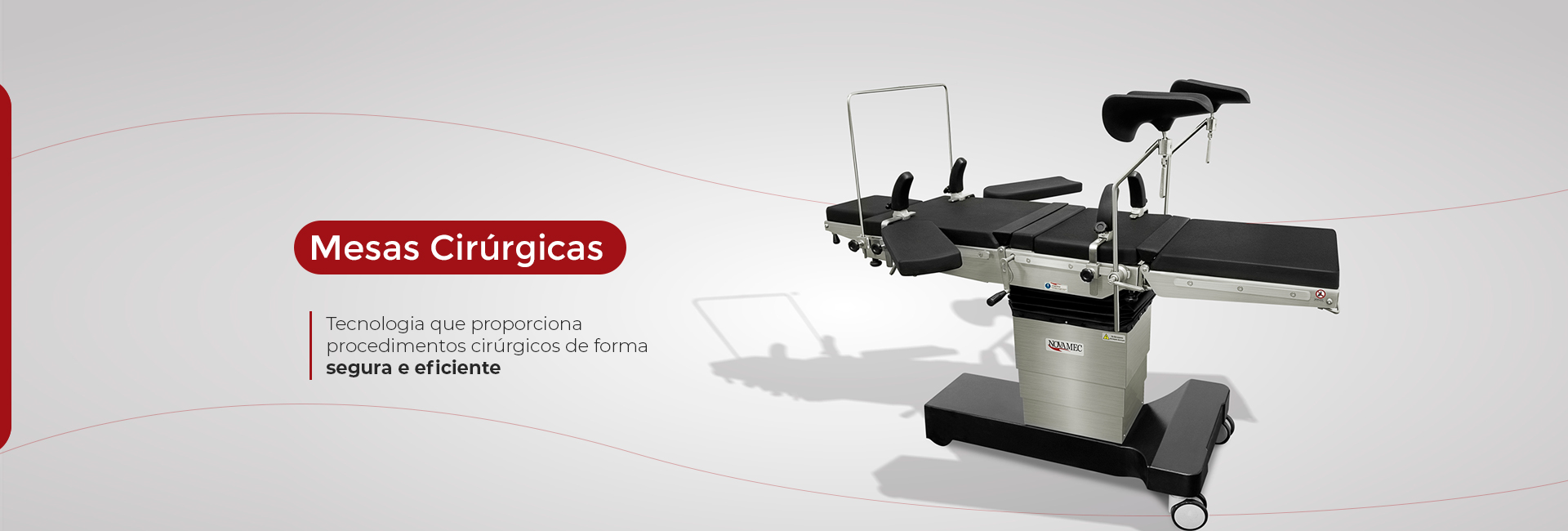 Novamec - Mesas cirúrgicas, equipamentos hospitalares e para lavanderias em Caxias do Sul